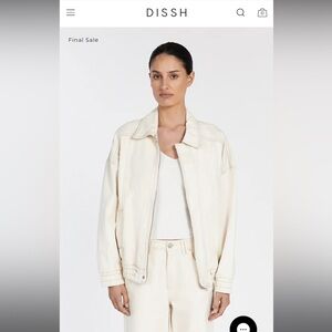 DISSH DENIM BOMBER JACKET